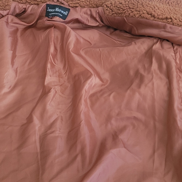 Euc Teddy bear coat Jason Maxwell brand - Picture 8 of 8